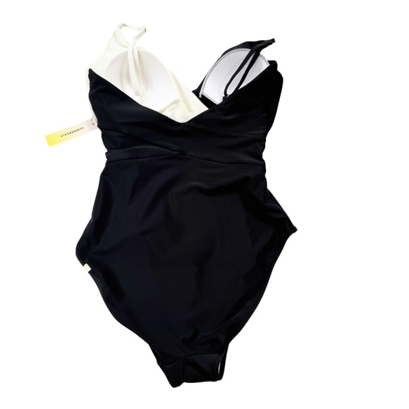 NWT Summersalt The Sea Breeze Cutout One-Piece Swimsuit Black Size 12 - Picture 6 of 14